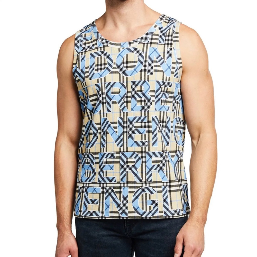 BURBERRY LISBON TANK TOP SIZE MEDIUM BRAND NEW